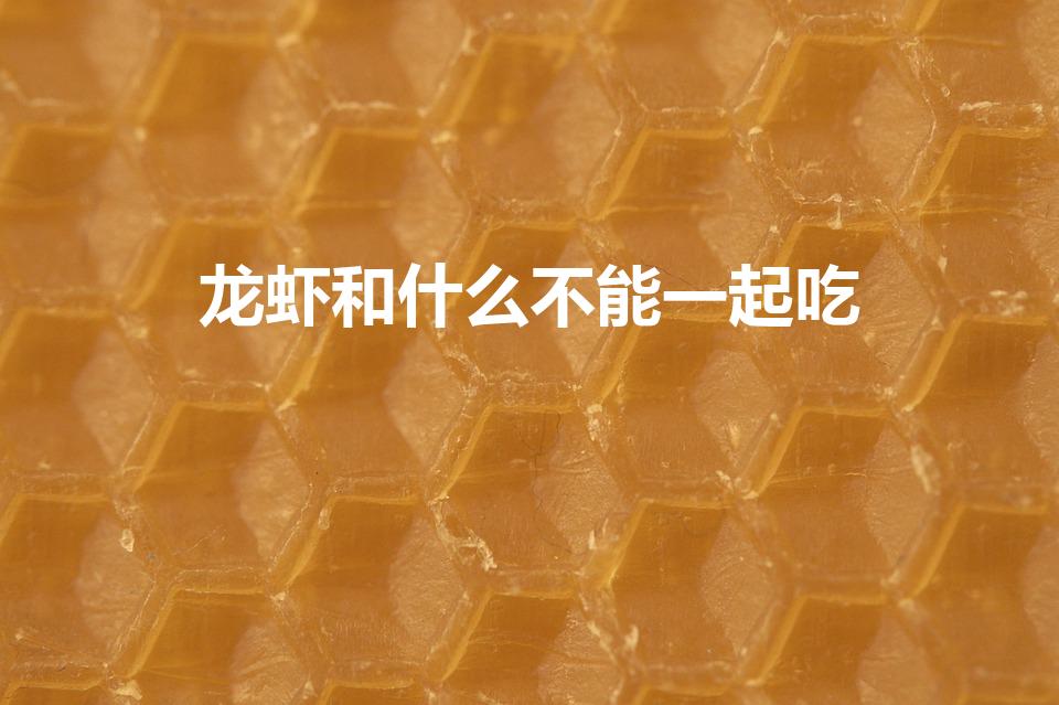 龙虾和什么不能一起吃（龙虾不能与什么一起吃 龙虾禁忌）
