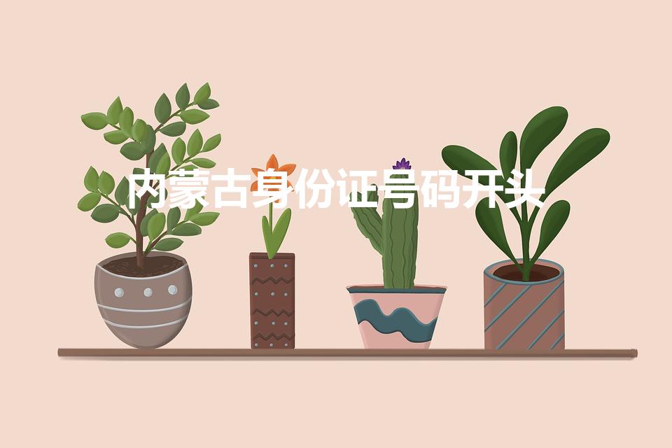 内蒙古身份证号码开头（内蒙古身份证开头6位数）