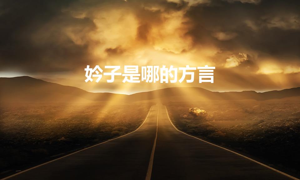 妗子是哪的方言（妗子是哪的方言啊）