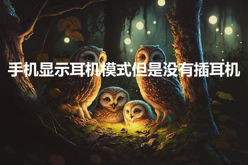 手机显示耳机模式但是没有插耳机怎么办（是什么原因）