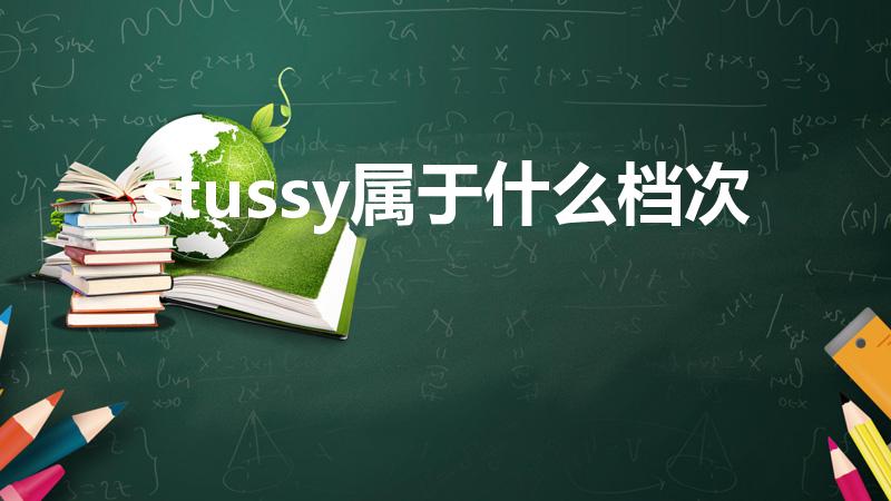 stussy属于什么档次（styush什么牌子）