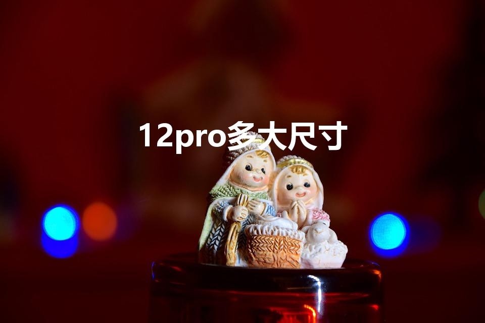 12pro多大尺寸（苹果12pro尺寸）