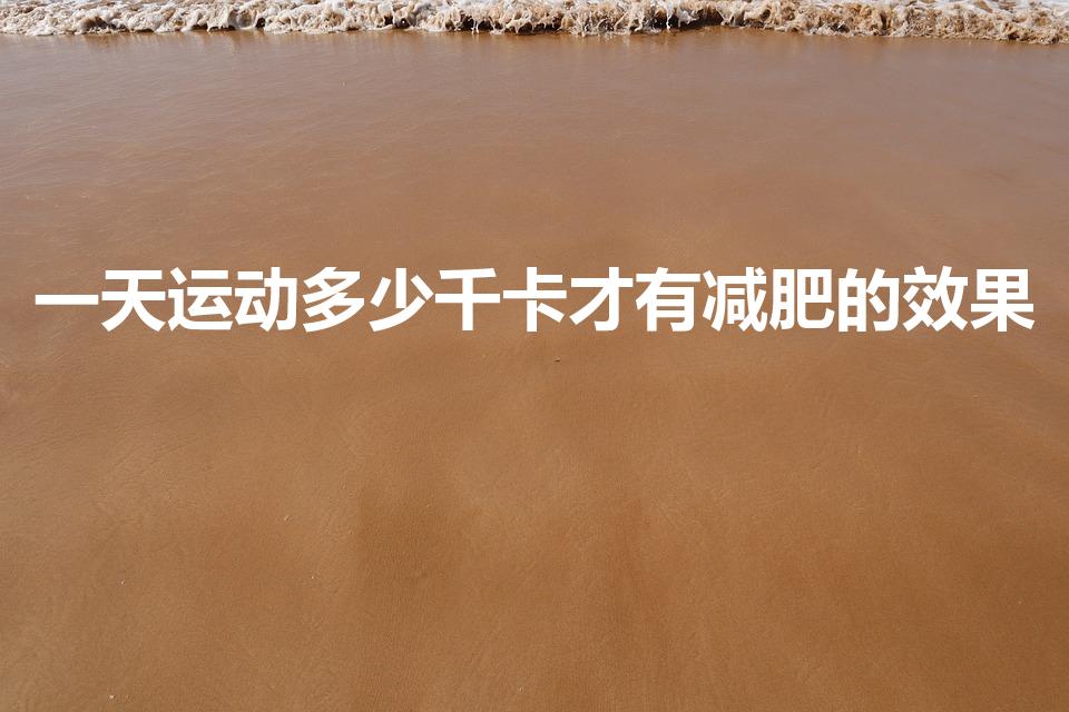 一天运动多少千卡才有减肥的效果