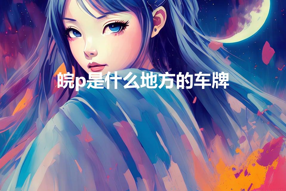 皖p是什么地方的车牌（皖P车牌号是什么意思）