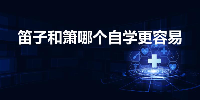 笛子和箫哪个自学更容易（箫和笛子哪个好学）