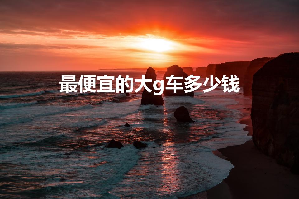 最便宜的大g车多少钱（巴博斯最便宜多少钱一辆）