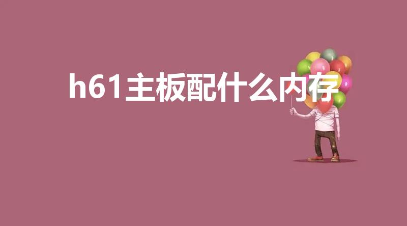 h61主板配什么内存（H61主板+梅捷用什么样的内存条）