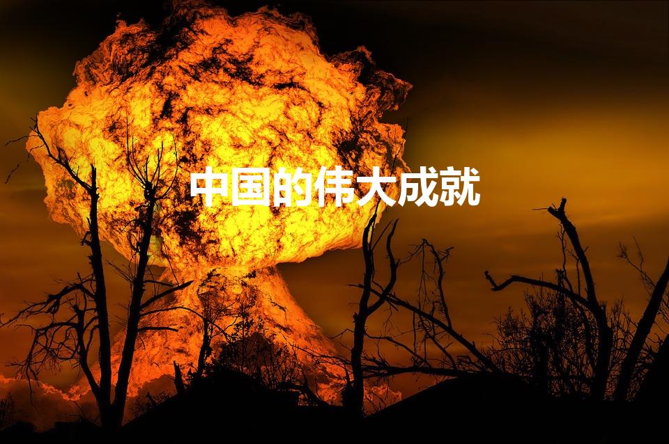 中国的伟大成就（中国的伟大成就有哪些）