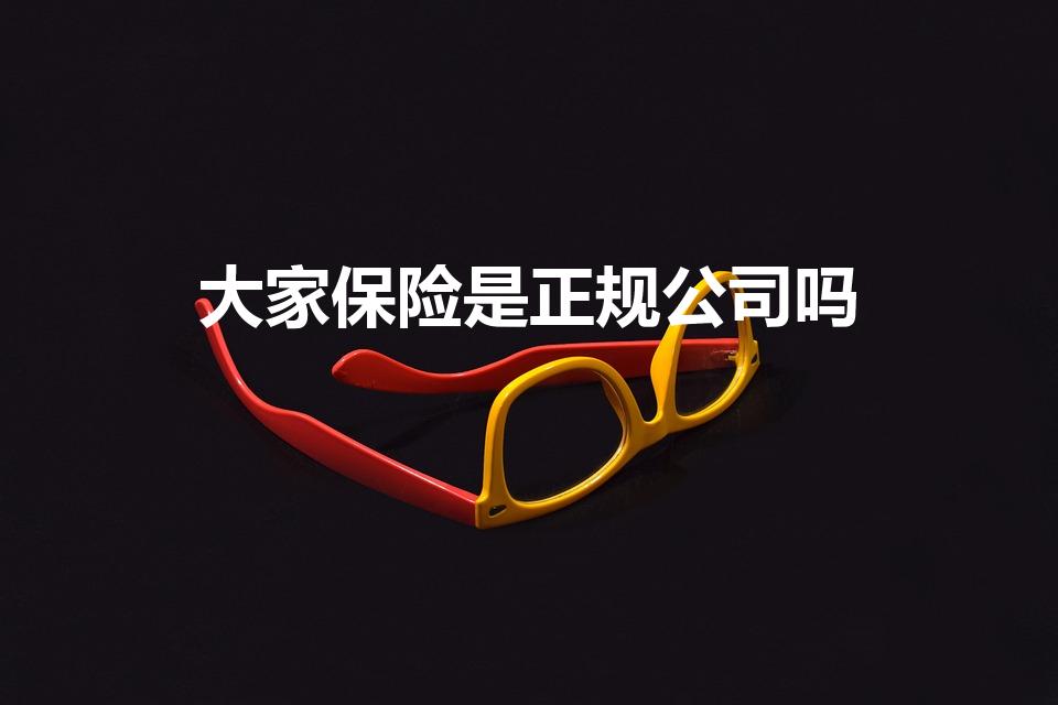 大家保险是正规公司吗（大家保险集团靠谱吗）