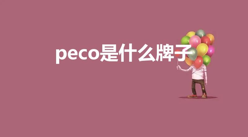 peco是什么牌子（peco为什么什么价格都有）