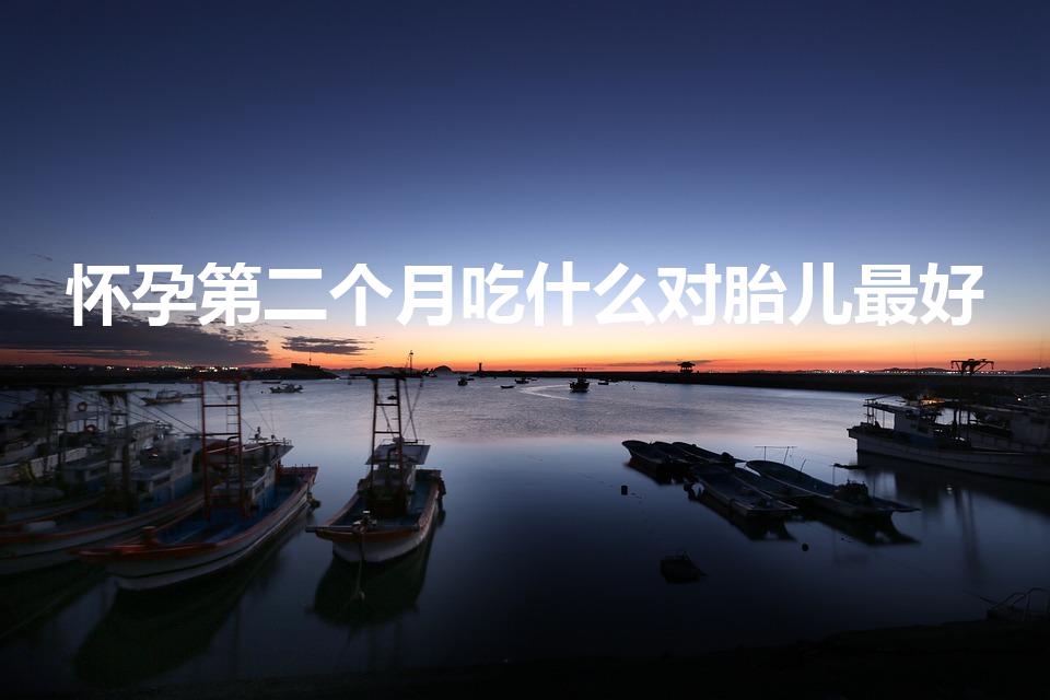 怀孕第二个月吃什么对胎儿最好（怀孕两个月应该吃什么）