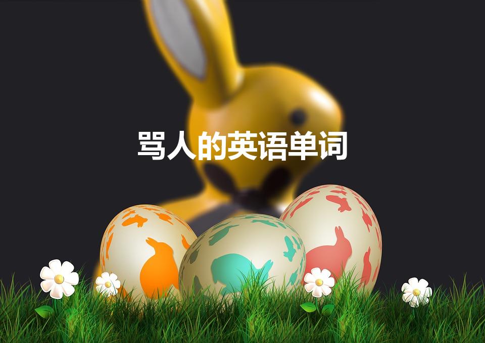 骂人的英语单词（英语常用的骂人英语怎么说）