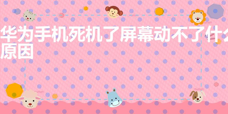 华为手机死机了屏幕动不了什么原因