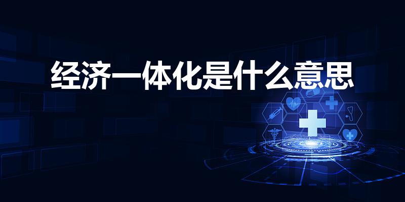 经济一体化是什么意思（区域经济一体化是什么意思）