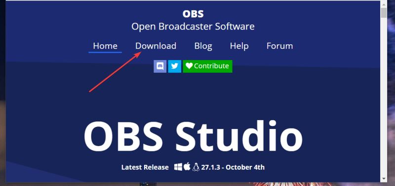 如何在Windows11中下载并安装OBS Studio（OBS Studio录制我的电脑屏幕方法）