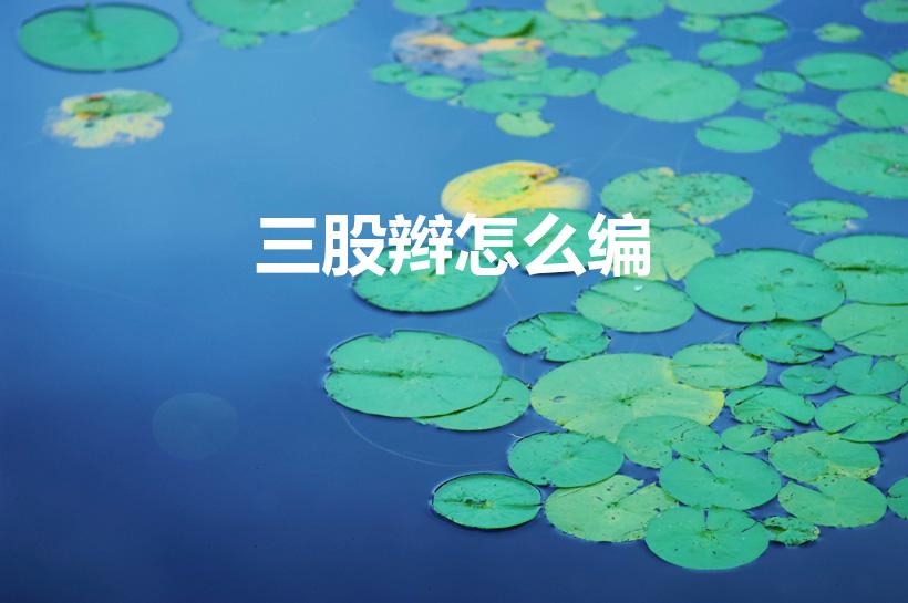 三股辫怎么编（三股辫的编法）