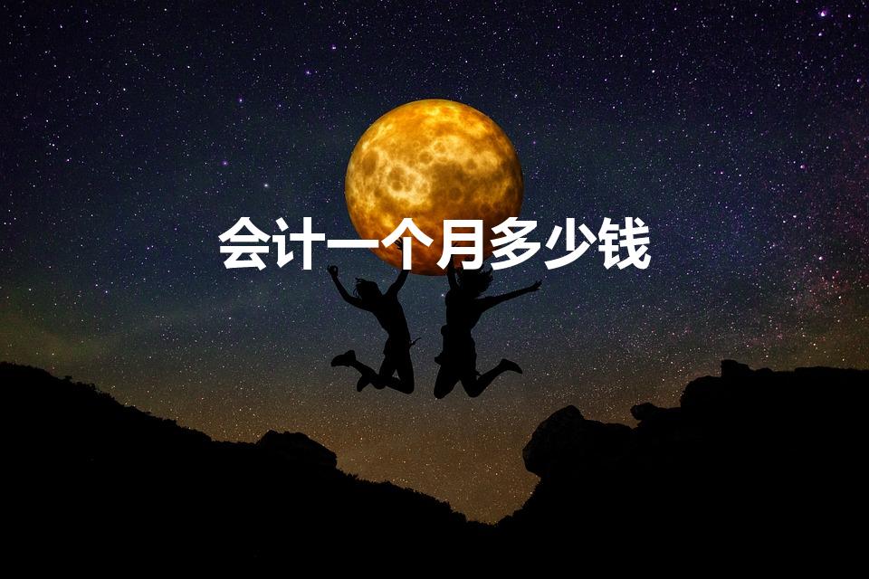 会计一个月多少钱（会计能赚多少钱一个月）