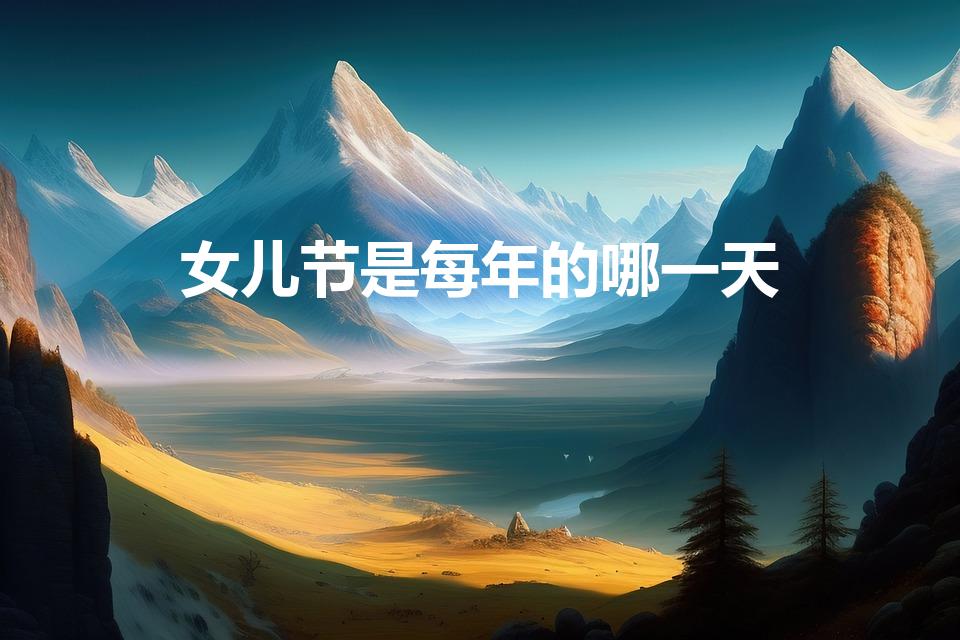 女儿节是每年的哪一天（日本女儿节是哪天,你了解吗）