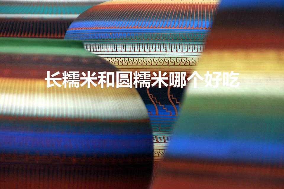 长糯米和圆糯米哪个好吃（糯米圆的好还是长的好）