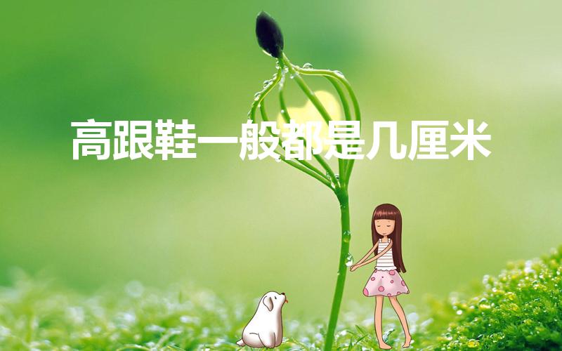 高跟鞋一般都是几厘米（高跟鞋都有几厘米高的）