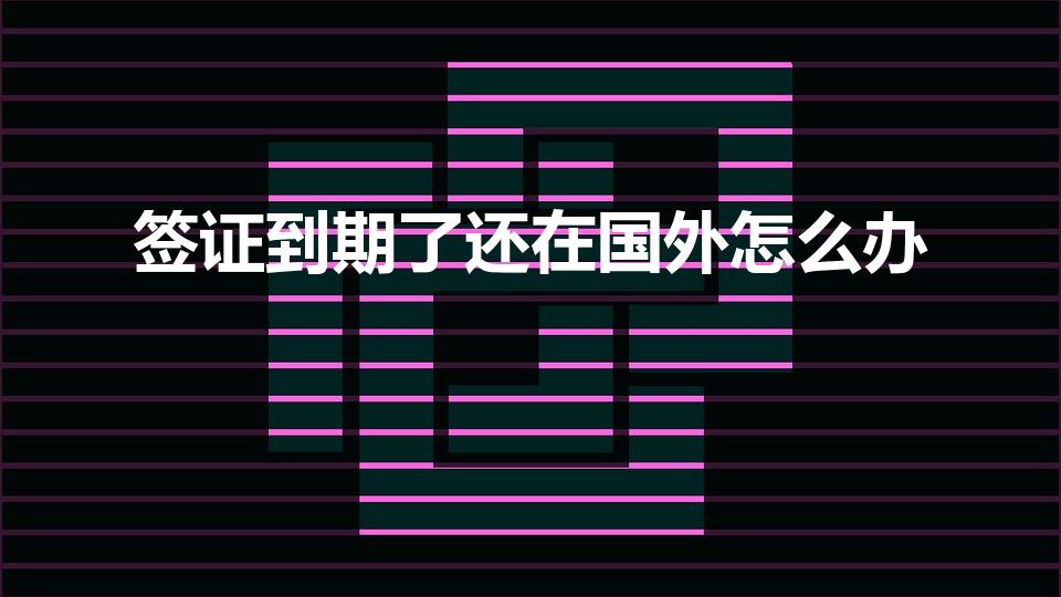 签证到期了还在国外怎么办（签证过期滞留国外怎么办）