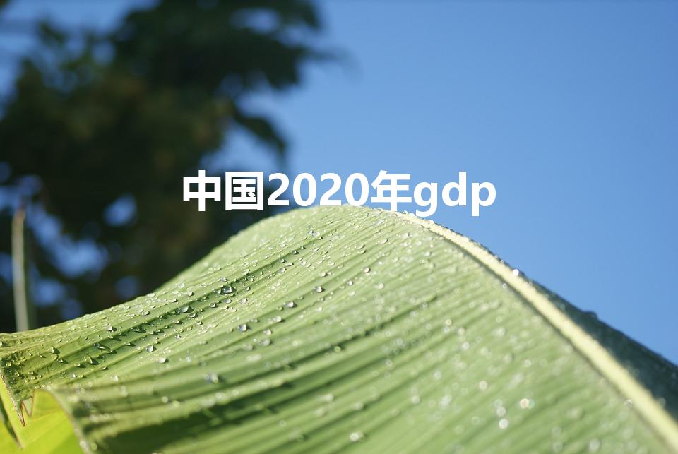 中国2020年gdp（中国2020年gdp总量是多少）