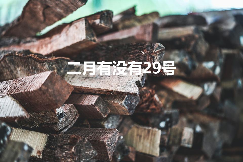 二月有没有29号（2月有29号吗）