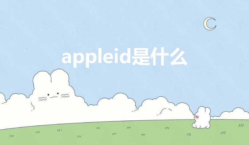 appleid是什么（苹果手机id是什么）