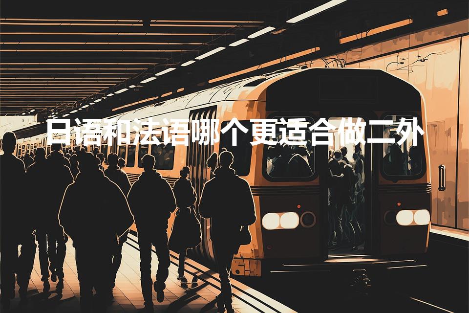 日语和法语哪个更适合做二外（第二外语学法语好还是日语好）