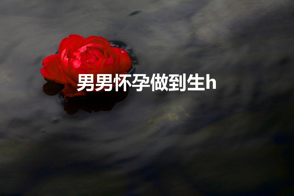 男男怀孕做到生h（男人也可以生孩子）