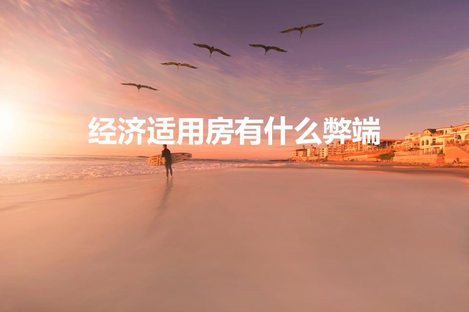 经济适用房有什么弊端（经济适用房缺点有哪些）