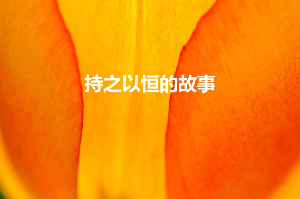 持之以恒的故事（持之以恒的例子有哪些）