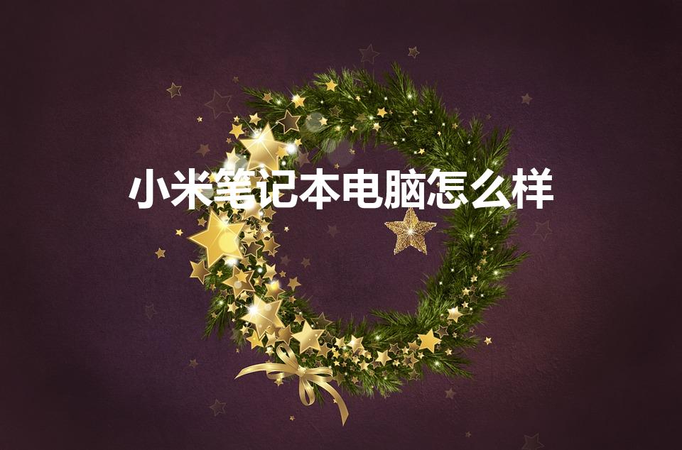 小米笔记本电脑怎么样（小米笔记本怎么样）