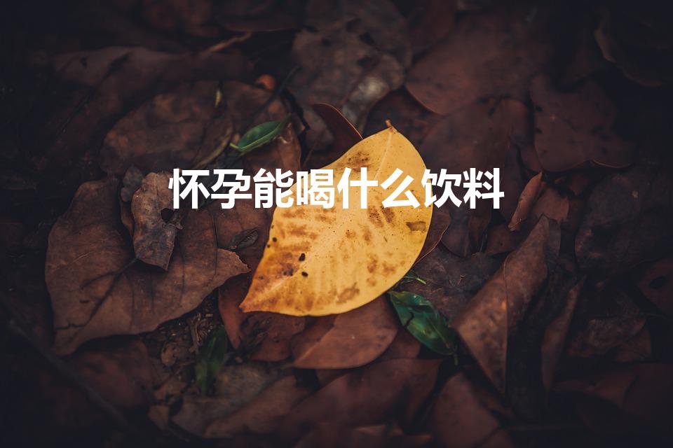 怀孕能喝什么饮料（怀孕了喝什么饮料比较好啊）