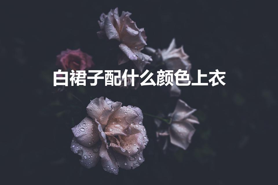 白裙子配什么颜色上衣（白色裙子配什么上衣好看）