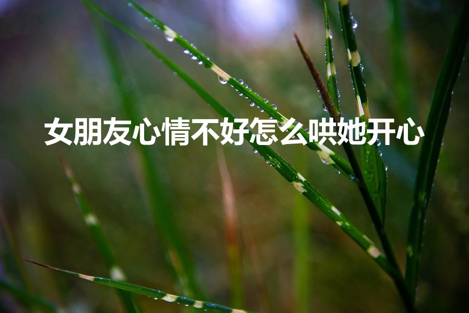女朋友心情不好怎么哄她开心（女朋友心情不好怎么哄）
