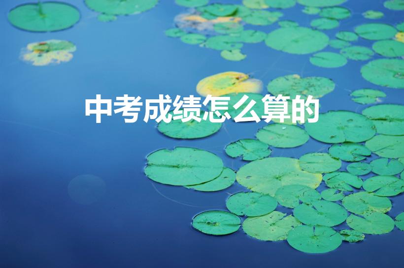 中考成绩怎么算的（中考成绩到底怎么算）