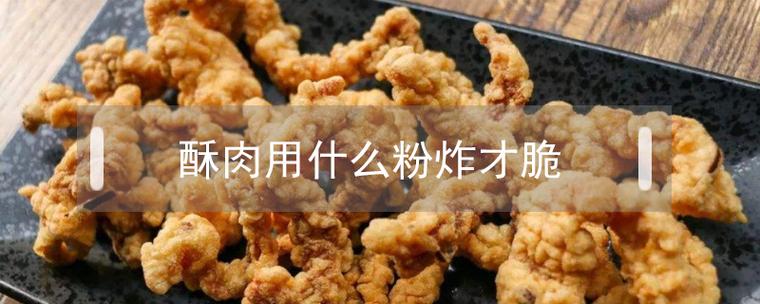 酥肉粉可以用什么代替（替代酥肉粉的美食选择）