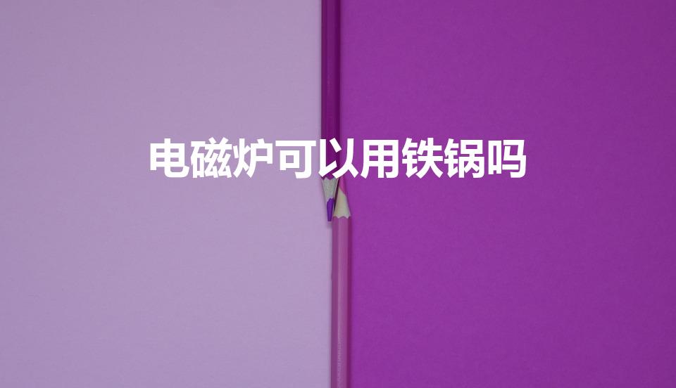 电磁炉可以用铁锅吗（铁锅能在电磁炉上能用吗）