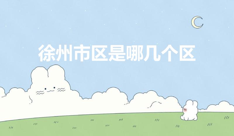 徐州市区是哪几个区（江苏省徐州市有哪几个区）