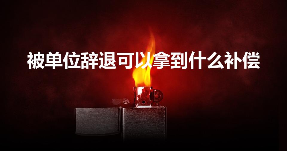 被单位辞退可以拿到什么补偿（被辞退可以申请哪些赔偿）