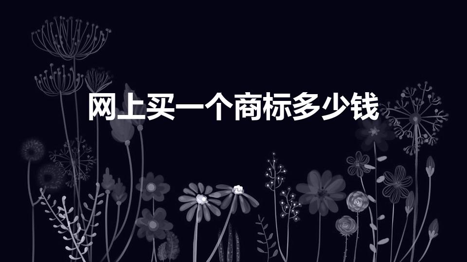 网上买一个商标多少钱（买一个普通商标多少钱）