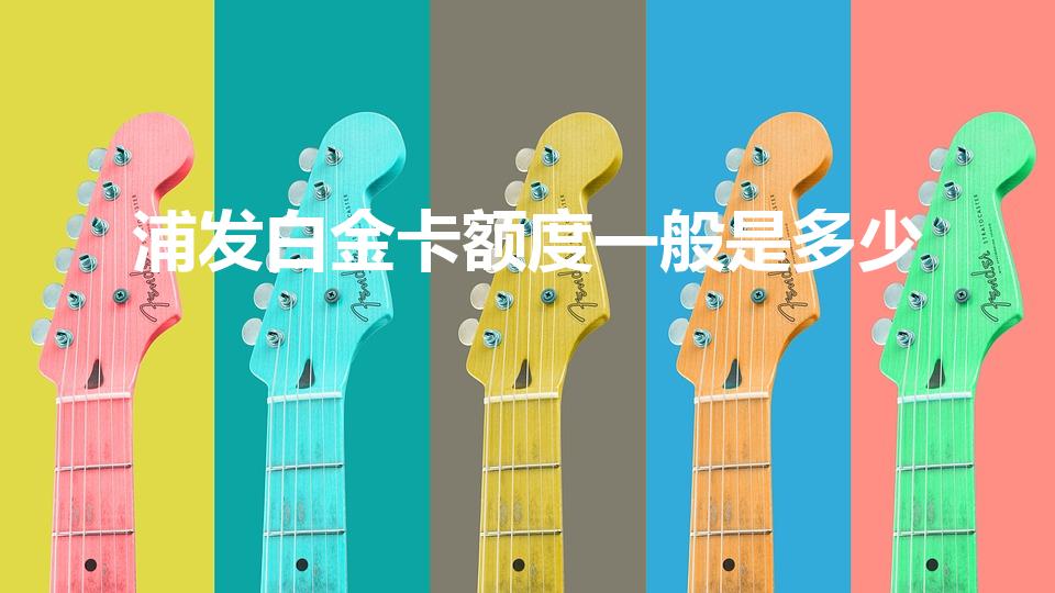 浦发白金卡额度一般是多少（浦发白金卡的额度一般是多少）