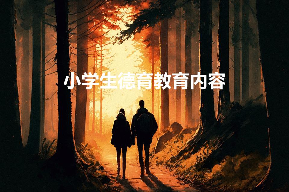 小学生德育教育内容（小学生德育教育内容有哪些）