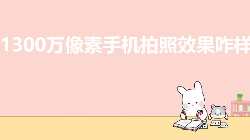 1300万像素手机拍照效果咋样（华为p50好用吗）