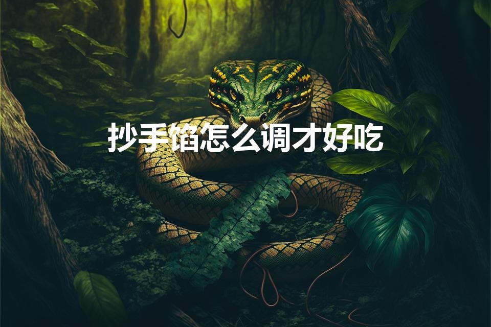 抄手馅怎么调才好吃（包抄手的肉馅怎么调）
