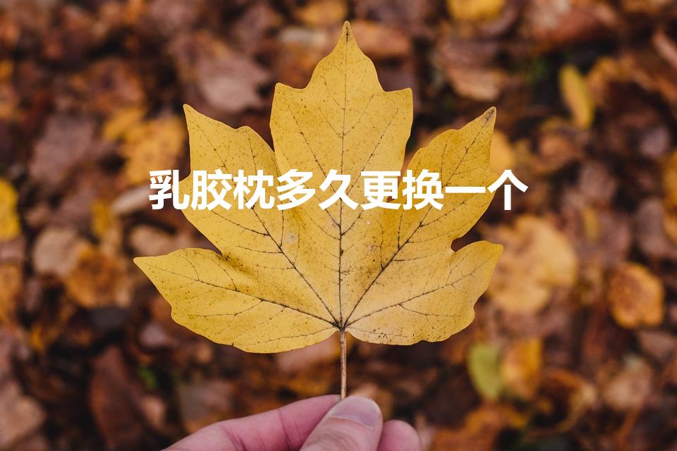 乳胶枕多久更换一个（乳胶枕需要多长时间换一次呢）