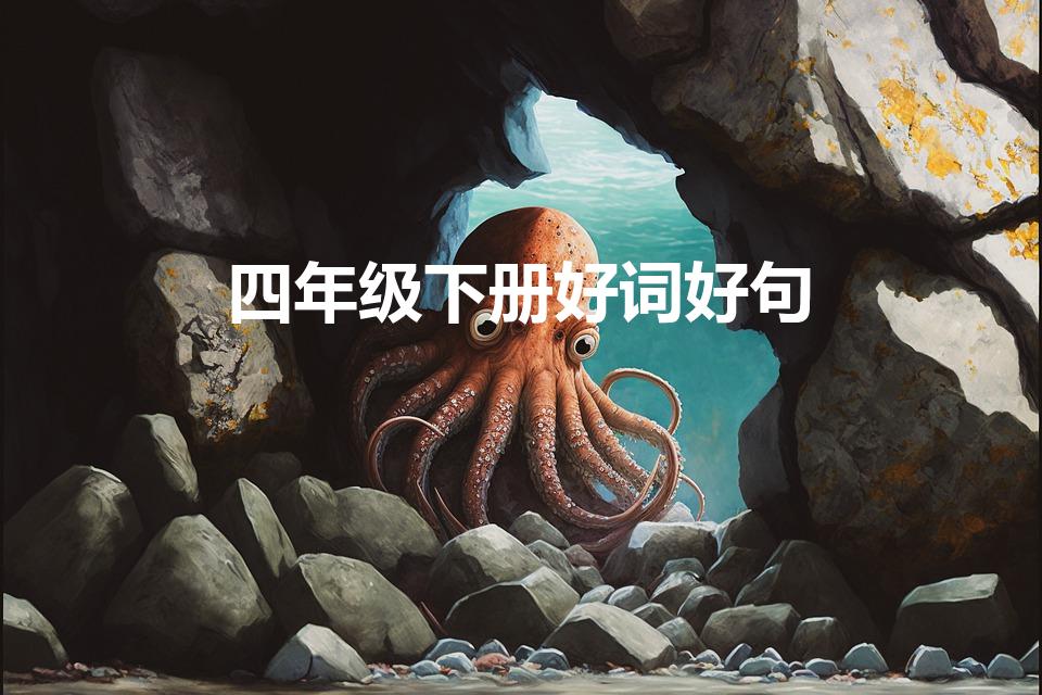 四年级下册好词好句(好词好句四年级下册有哪些)