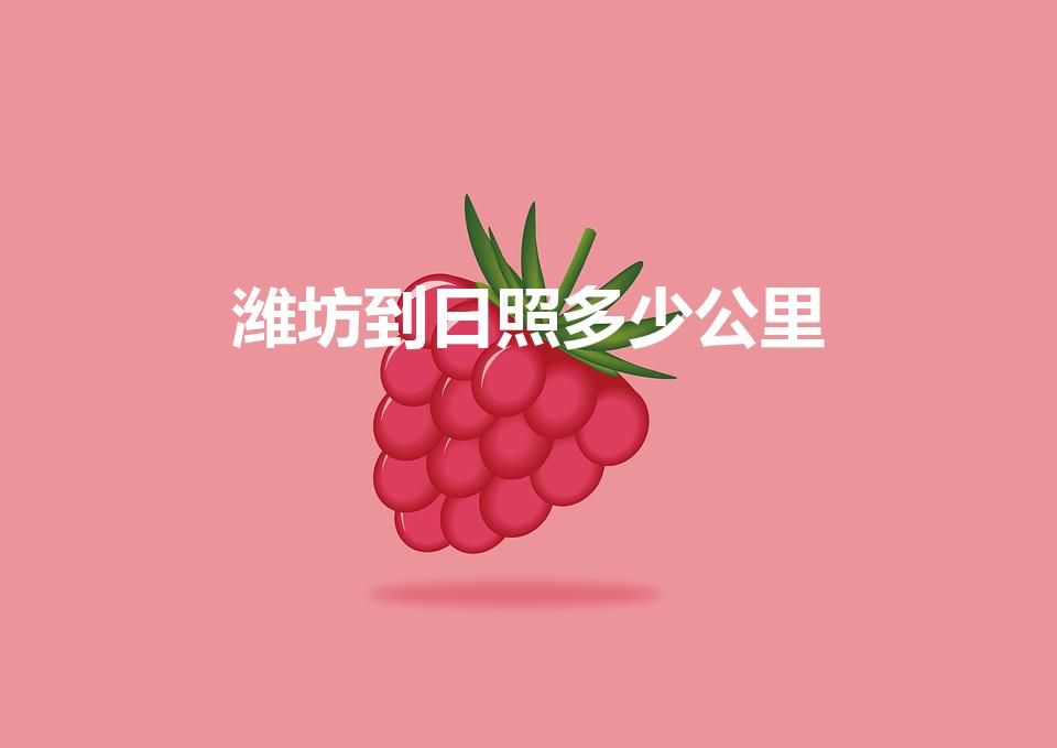 潍坊到日照多少公里(日照到潍坊多少公里)
