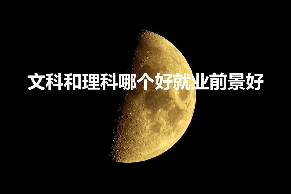 文科和理科哪个好就业前景好（文科和理科哪个有前途）